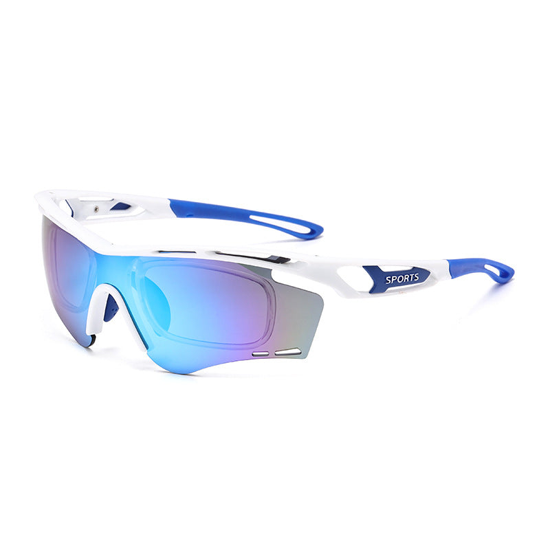 Gafas de sol deportivas que cambian de color para ciclismo y carrera