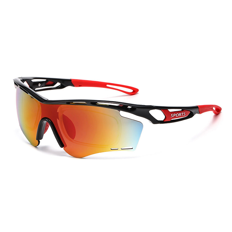 Gafas de sol deportivas que cambian de color para ciclismo y carrera