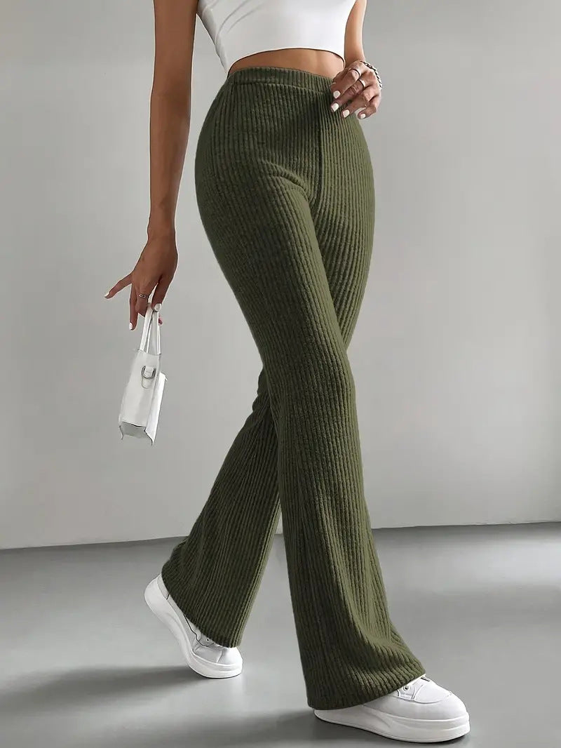 Pantalones acampanados para mujer