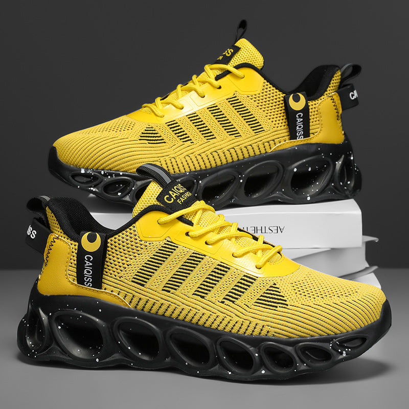 Zapatillas deportivas deportivas transpirables de malla para correr