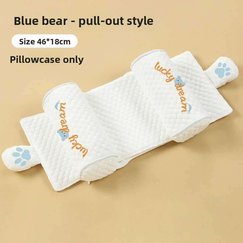 Almohada para dar forma a la cabeza del bebé