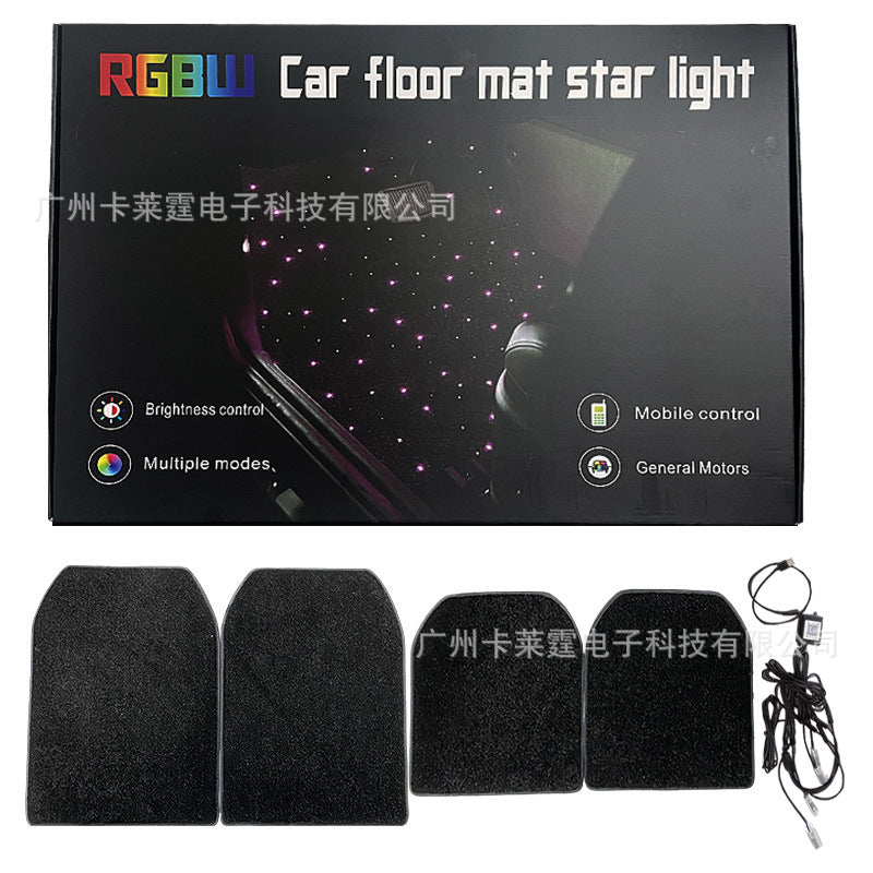 Alfombrillas luminosas para automóviles