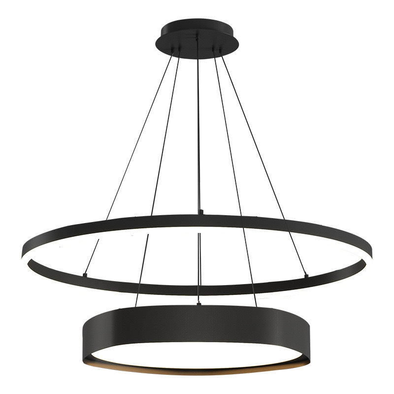 Lámpara LED redonda moderna para el comedor