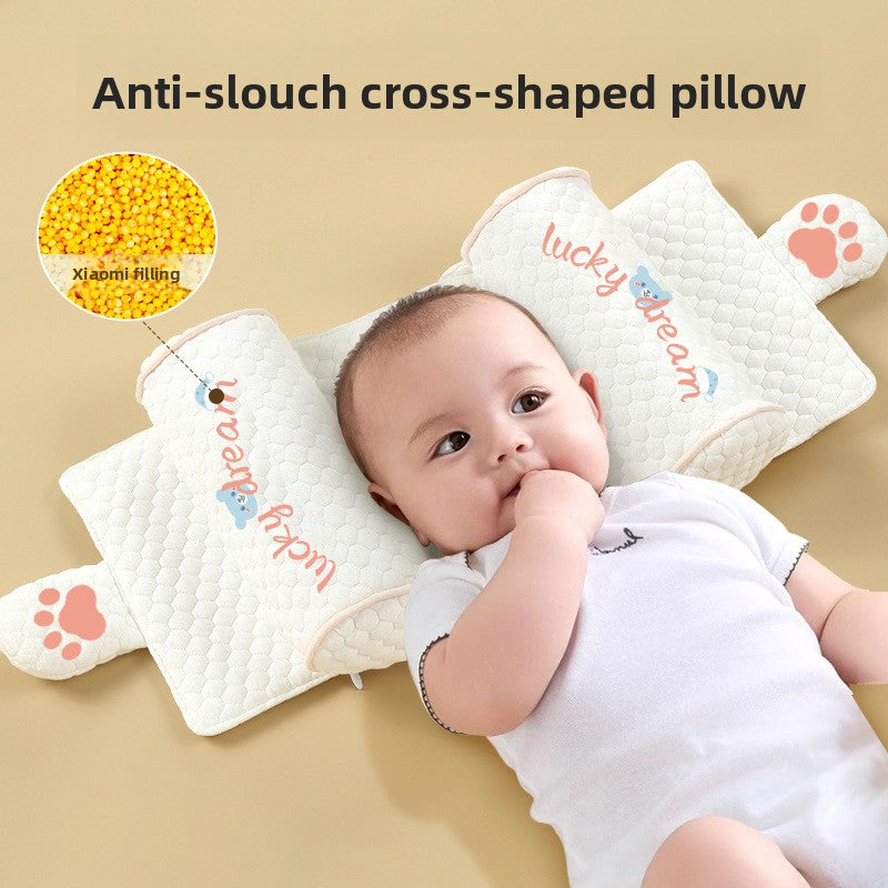 Almohada para dar forma a la cabeza del bebé