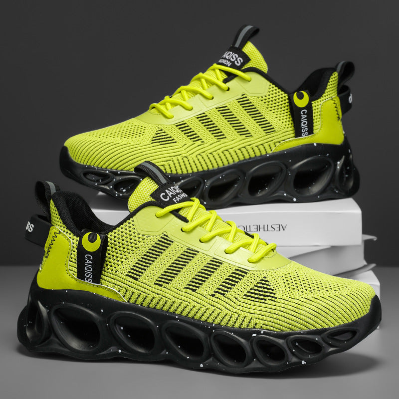 Zapatillas deportivas deportivas transpirables de malla para correr