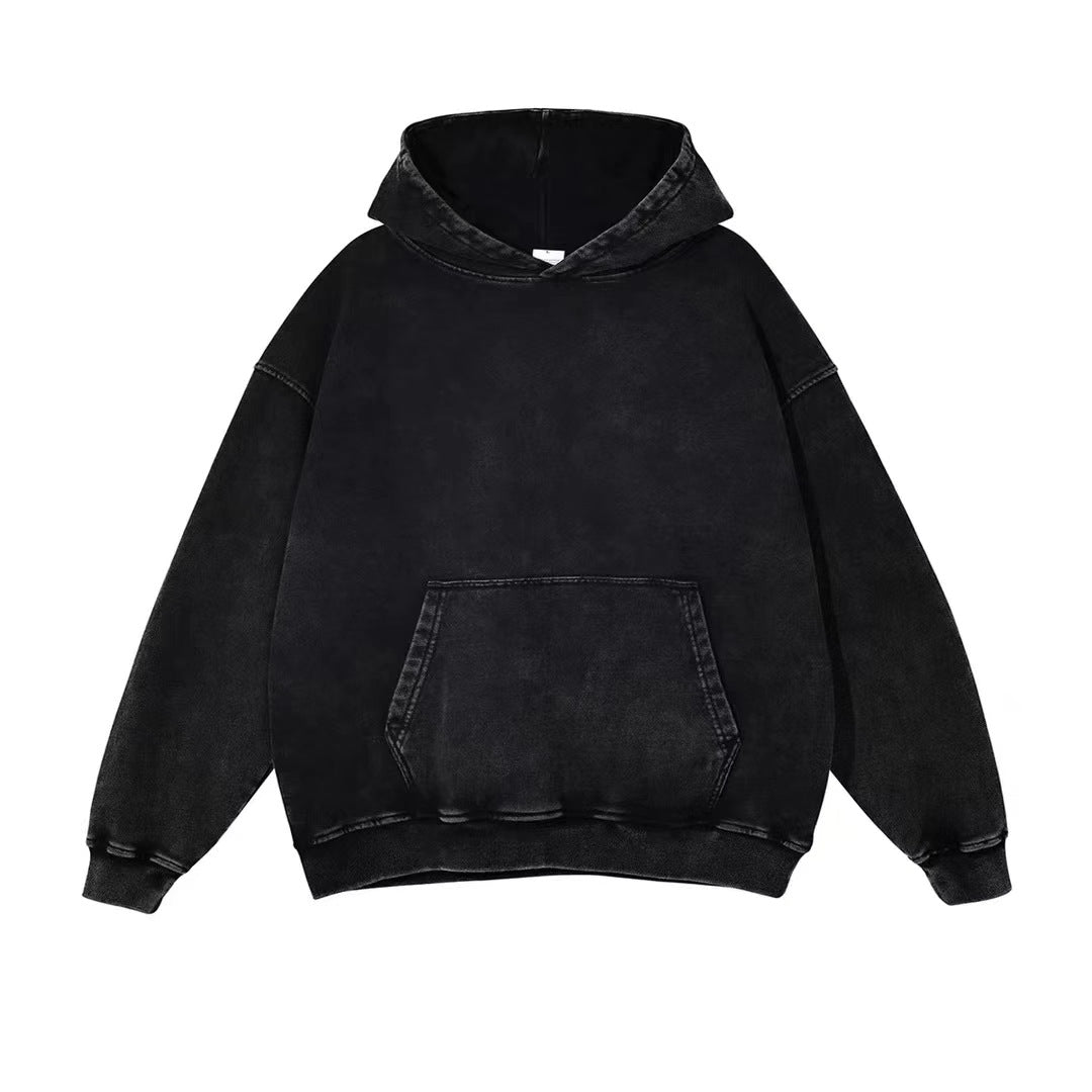 Suéter con capucha Vintage Wash Hip Hop