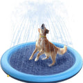 Alfombra de juego inflable con spray de agua al aire libre