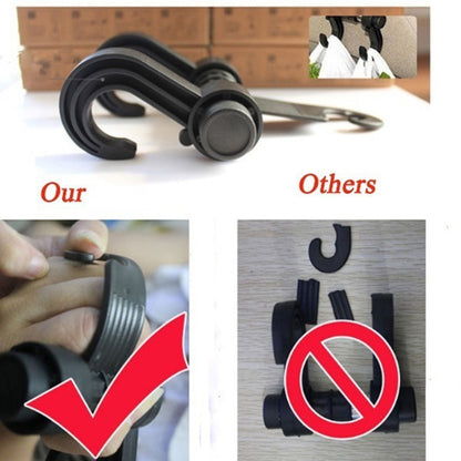 Multifunctional Car Hook for Seat and Trash Storage