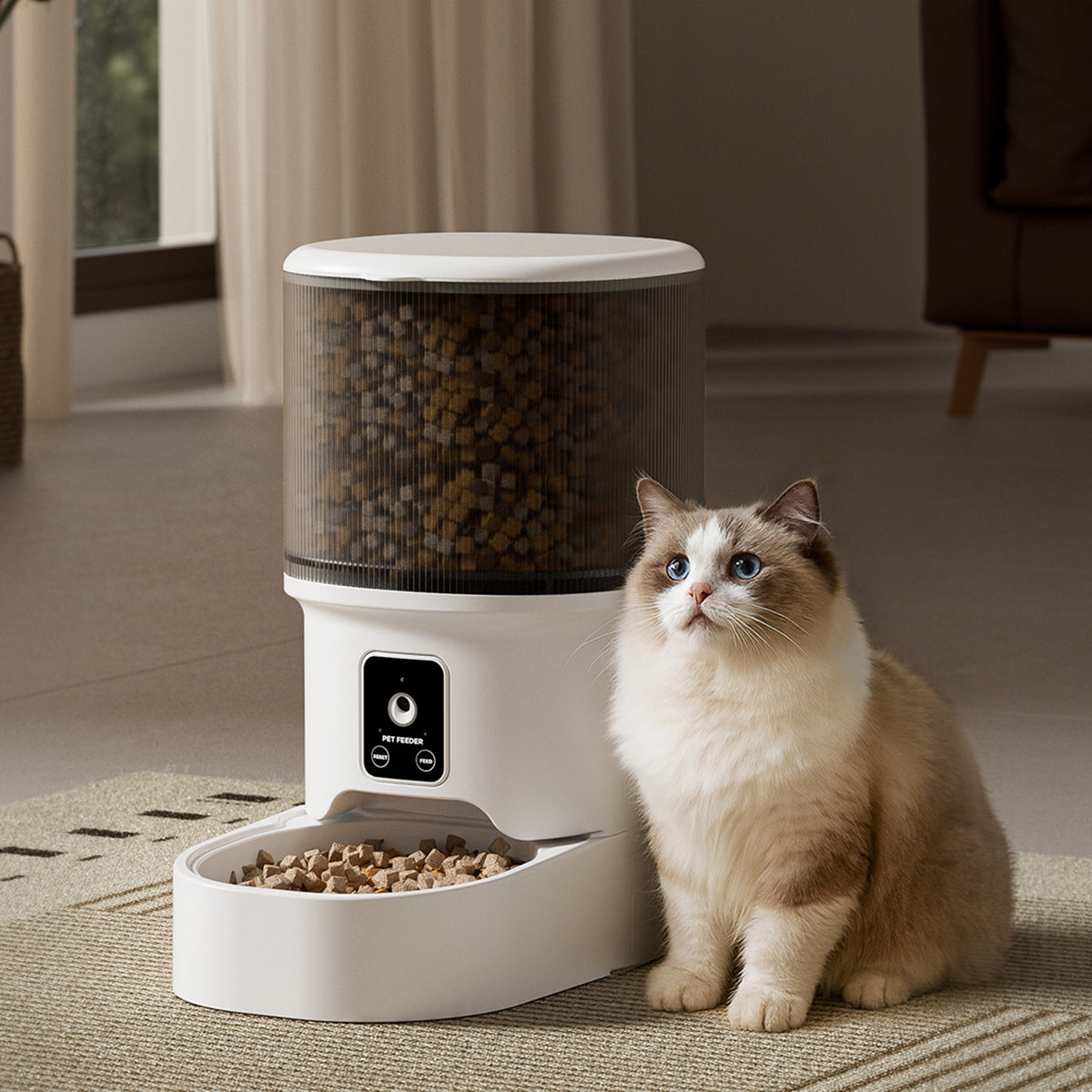 Comedero automático para mascotas