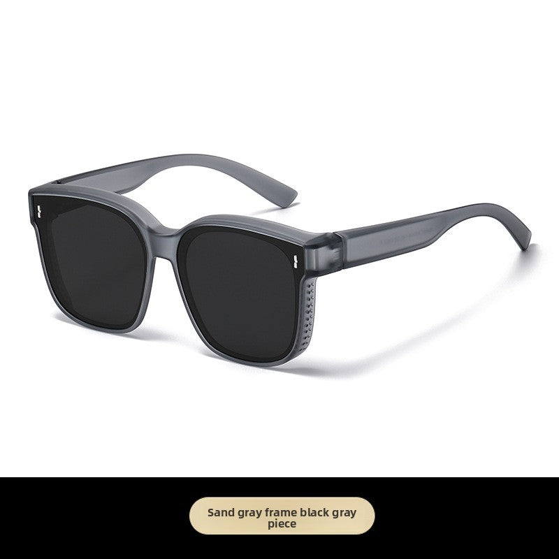 Gafas de sol polarizadas con clip, protección UV