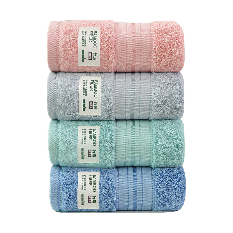 Bamboo Fiber Face Towel Absorbent Household