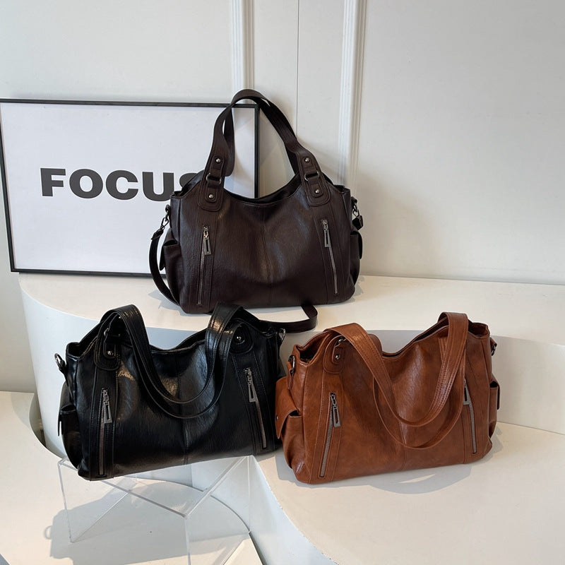 Bolso de mano de gran capacidad para mujer