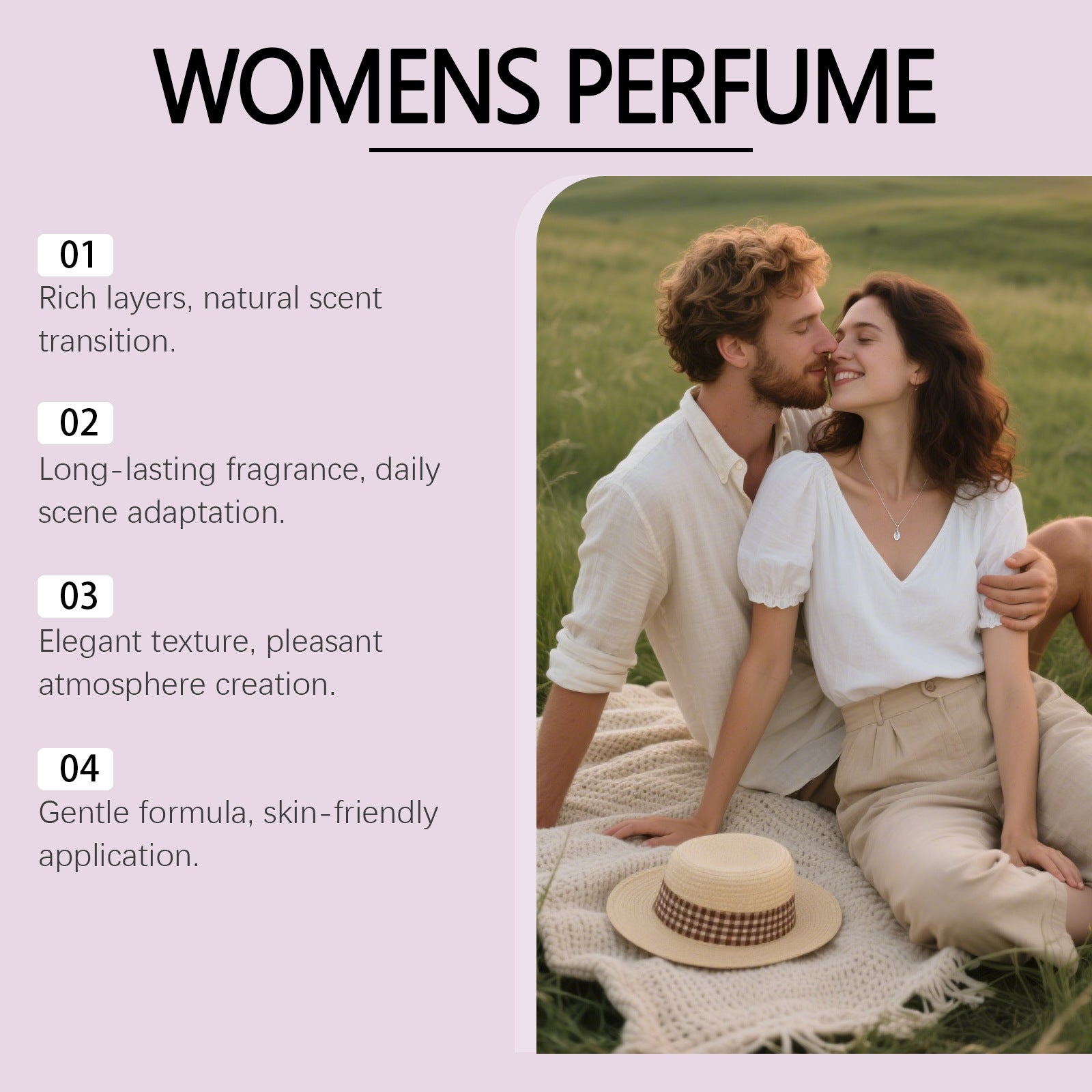 Perfume afrutado de jazmín para mujeres