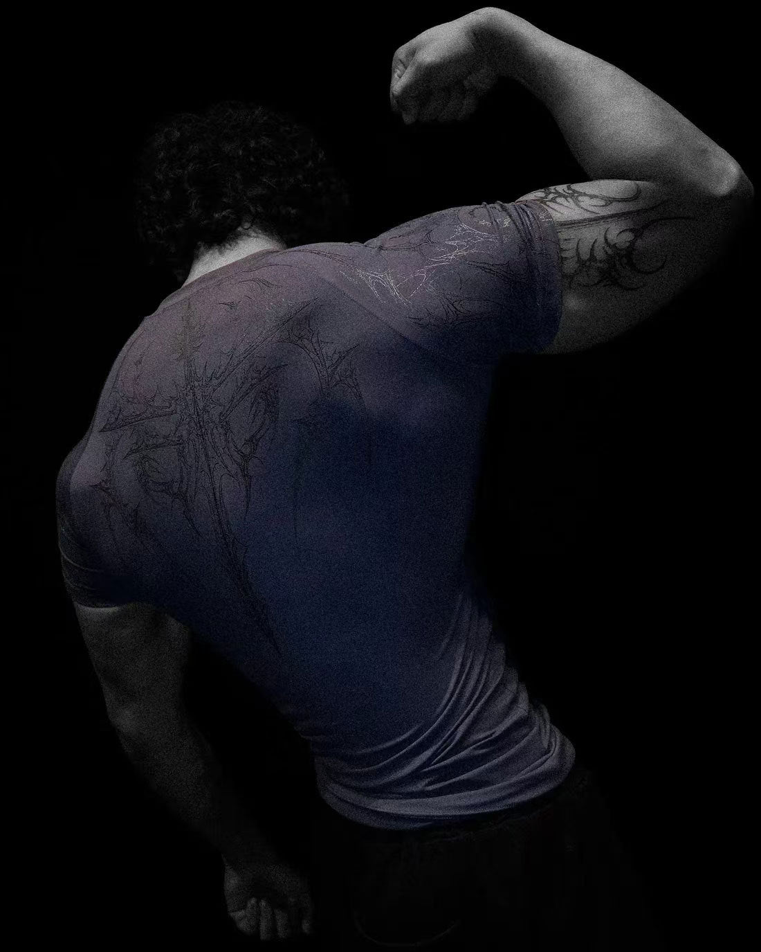 Elastic Quick-Dry Fitness Shirt