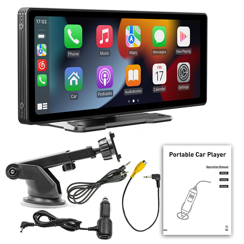 Pantalla Bluetooth portátil para coche de 10,26 pulgadas