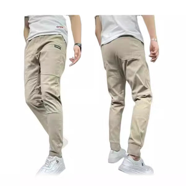 Pantalones casuales elásticos para hombre