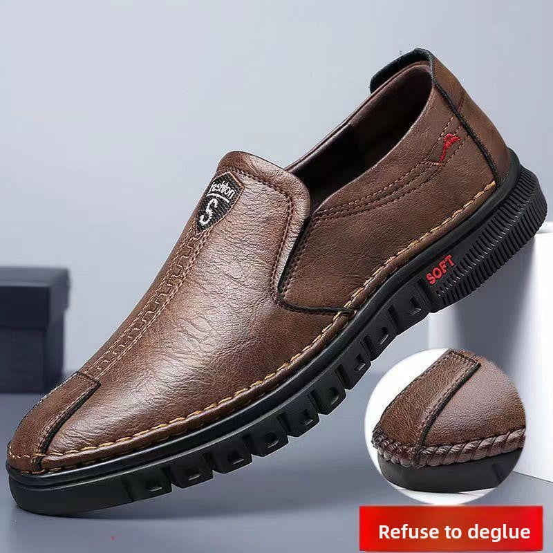 Zapatos casuales sin cordones transpirables para hombre