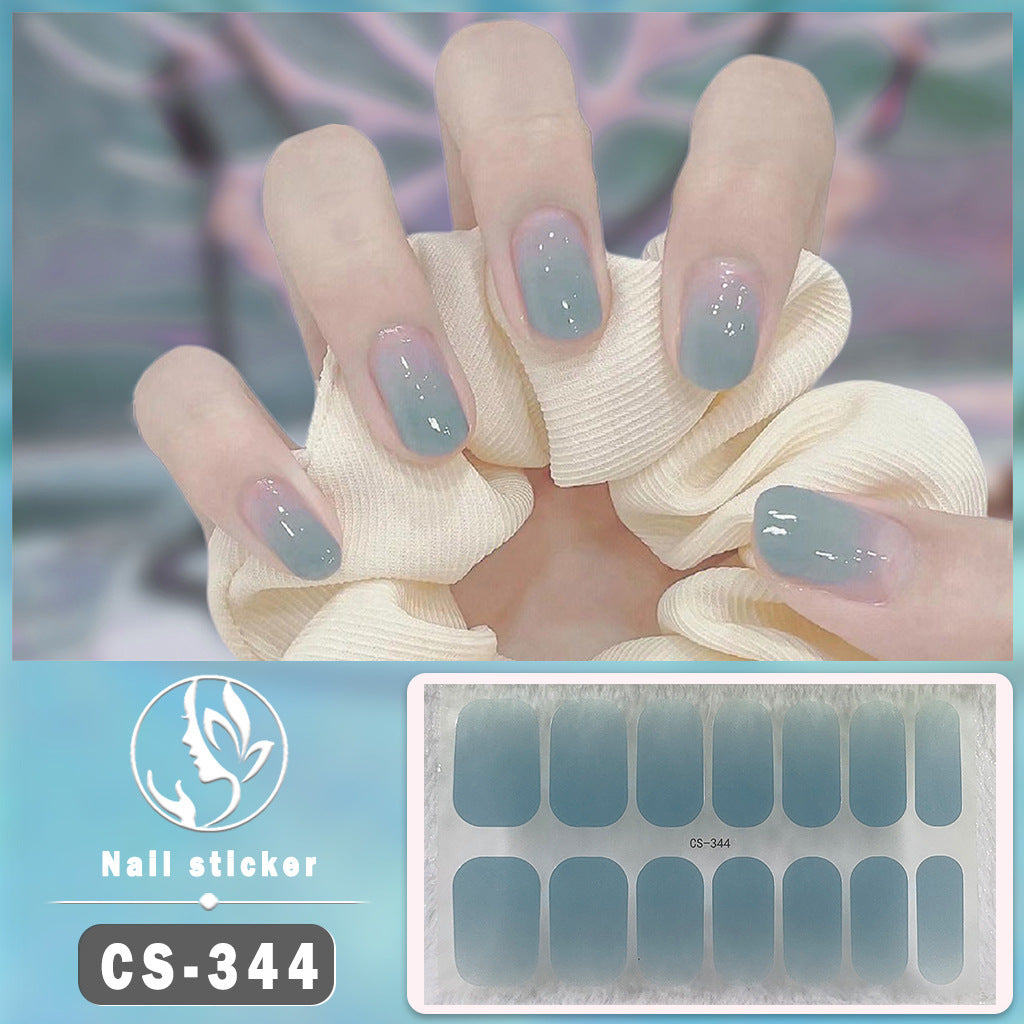 Pegatinas de uñas de gel Calcomanías de manicura impermeables