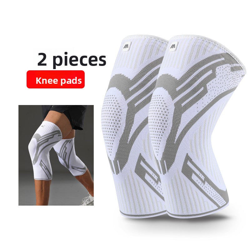Professional Sports Knee Pads with Silicone Padding and Support