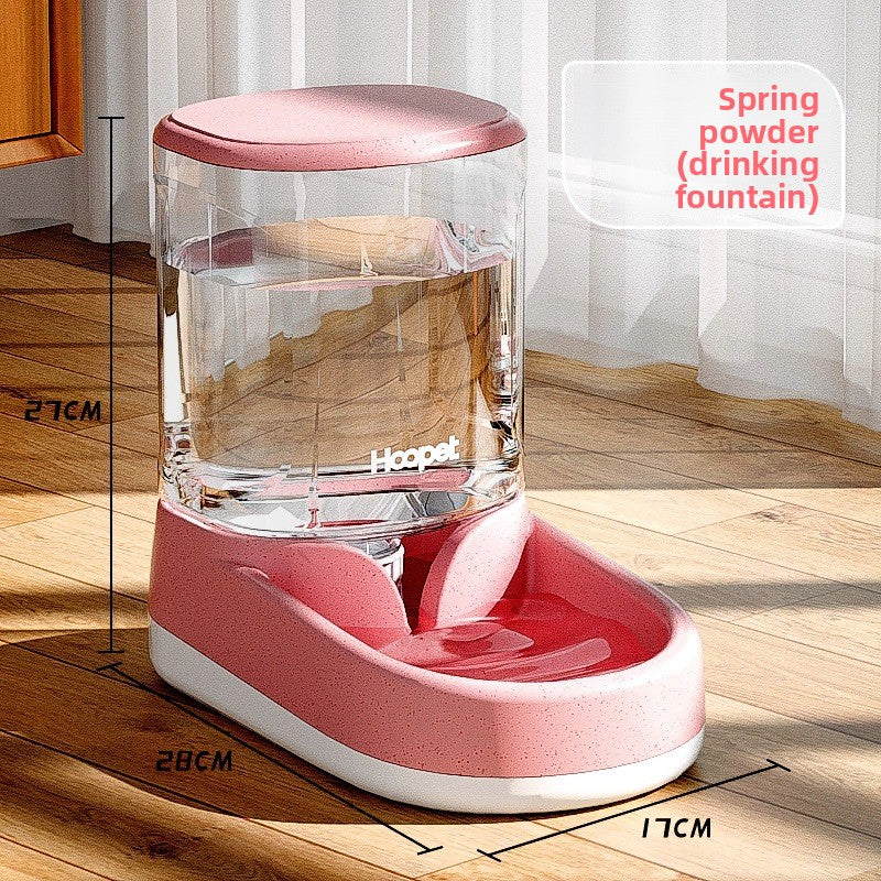 Dispensador y alimentador automático de agua para mascotas