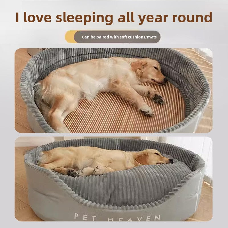 Cama cálida para perros de invierno universal de la perrera Four Seasons