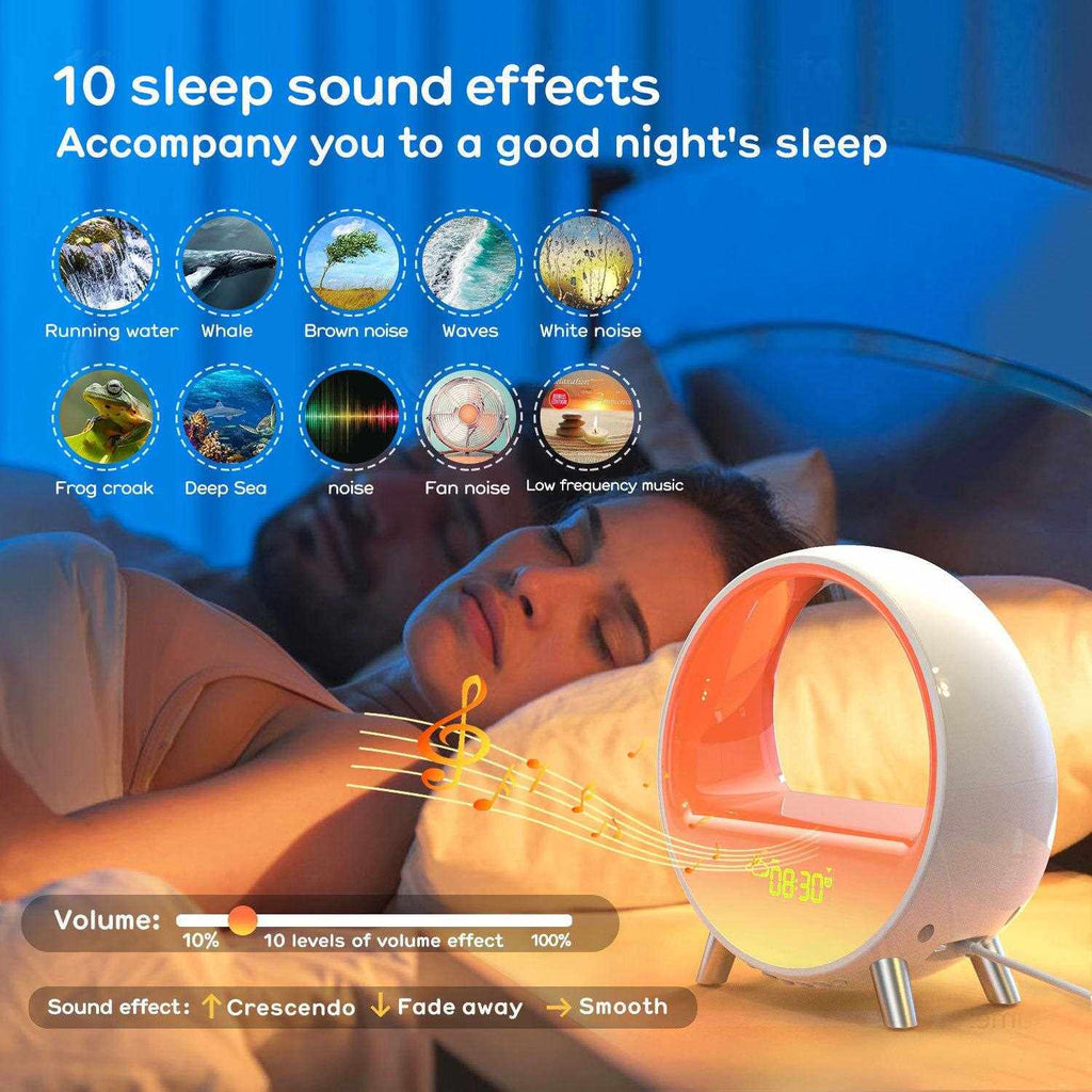 Tuya Smart Led Music Sunrise Wake-Up Light Luz ambiental