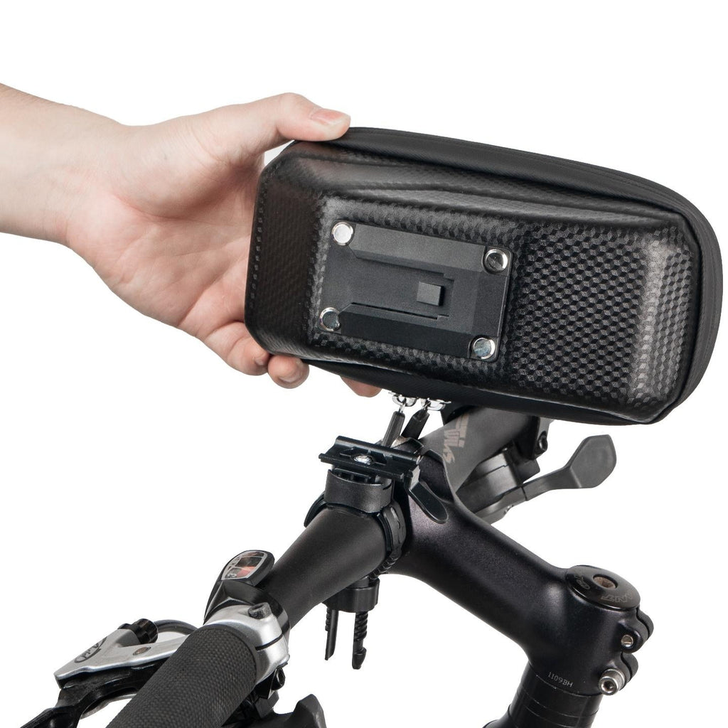 Bolsa de manillar de bicicleta neutra
