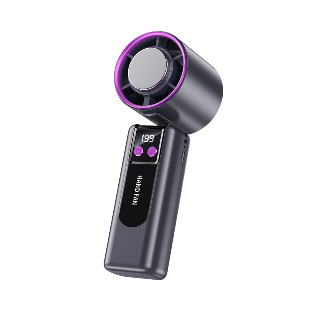 Ventilador de refrigeración portátil recargable USB plegable