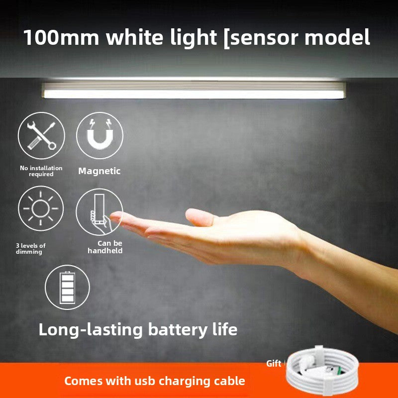 Luz nocturna con sensor de movimiento magnético recargable