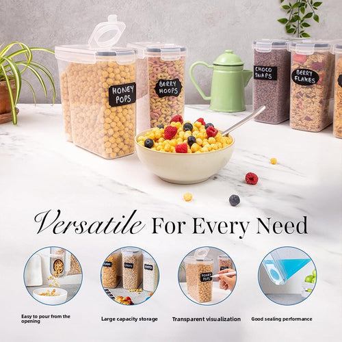 4L Sealed Flip-Top Grain Storage Container