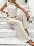 Pantalones huecos estilo vacaciones
