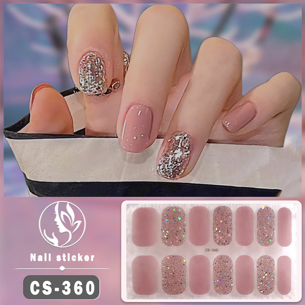 Pegatinas de uñas de gel Calcomanías de manicura impermeables