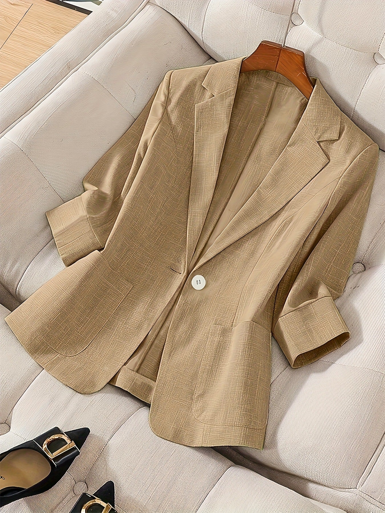 Women's Slim-Fit Blazer Jacket