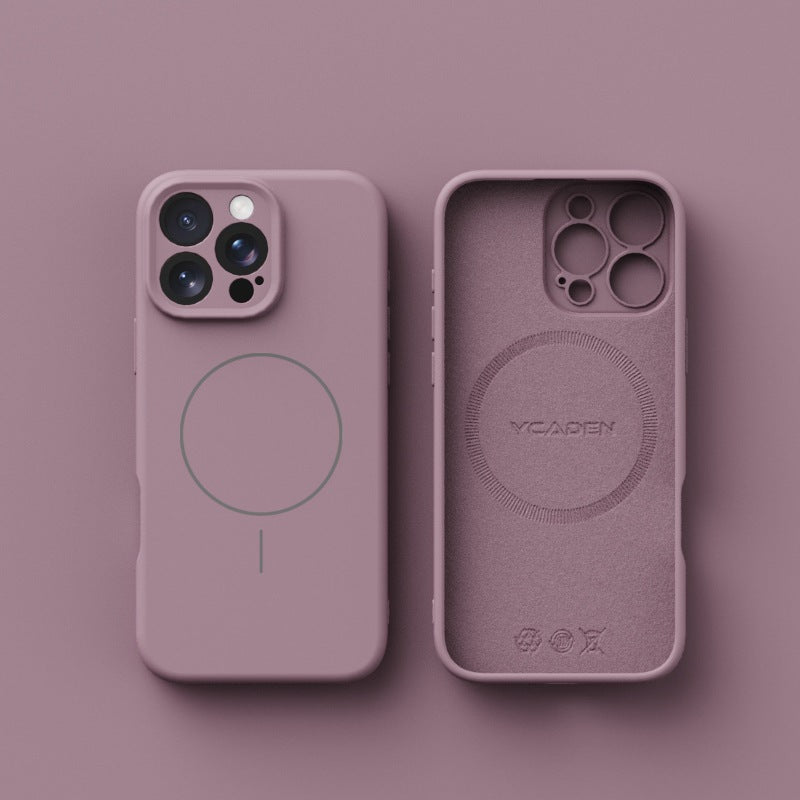 Funda delgada magnética para teléfono líquido para iPhone