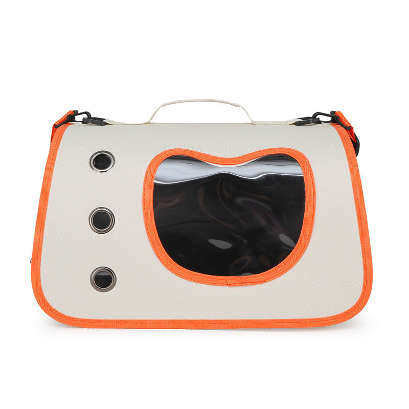 Mochila transparente para mascotas