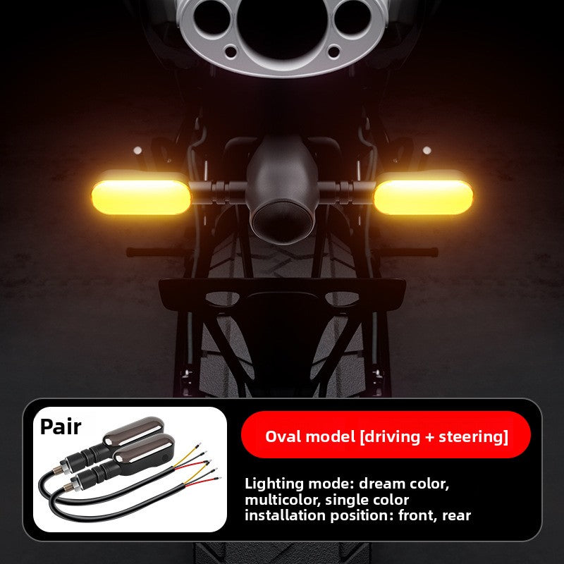 Señal de giro de motocicleta