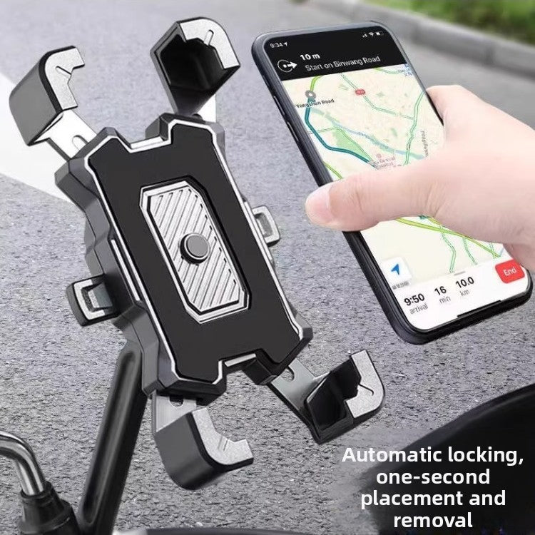 Soporte para teléfono de bicicleta/motocicleta antivibración y antivibración