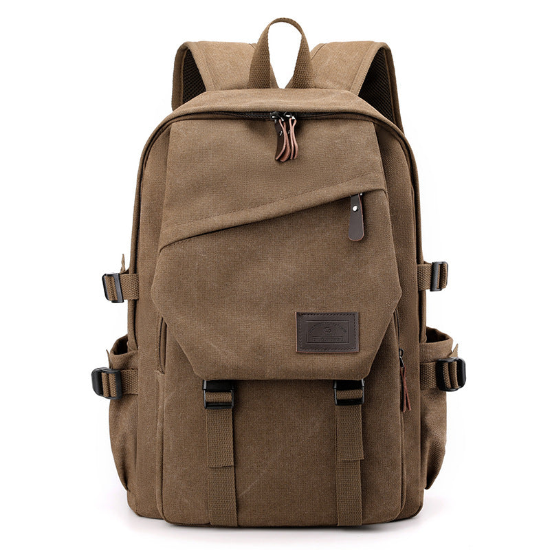 Bolso de hombro de lona vintage