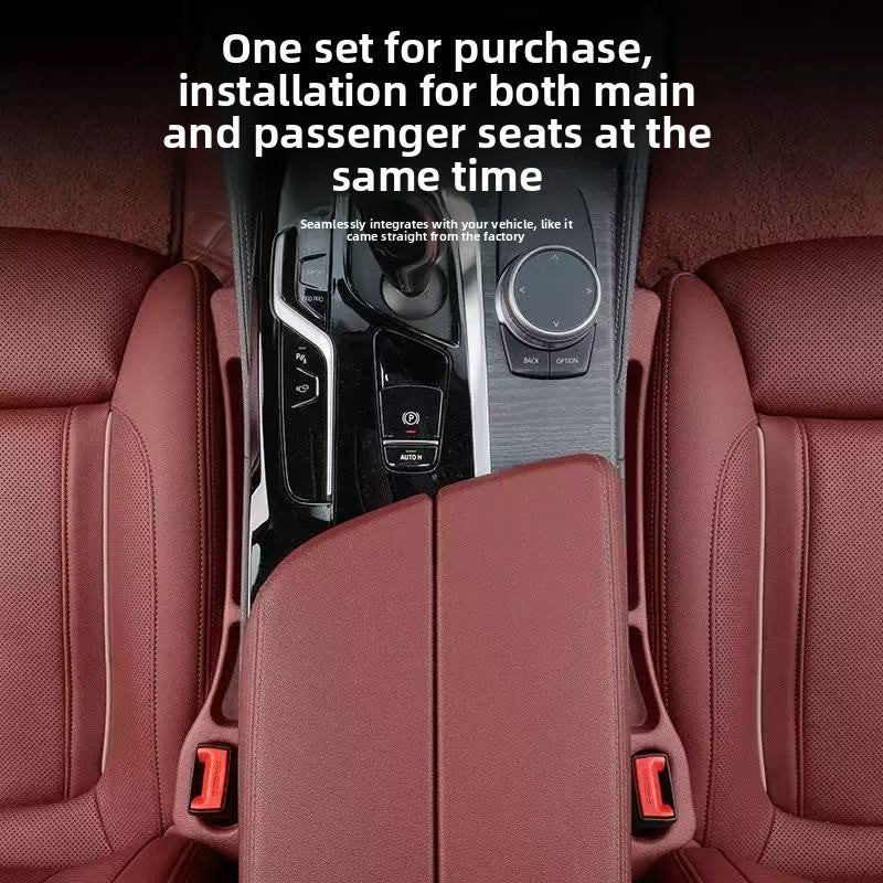 Tiras de almacenamiento de espacio en el asiento del coche
