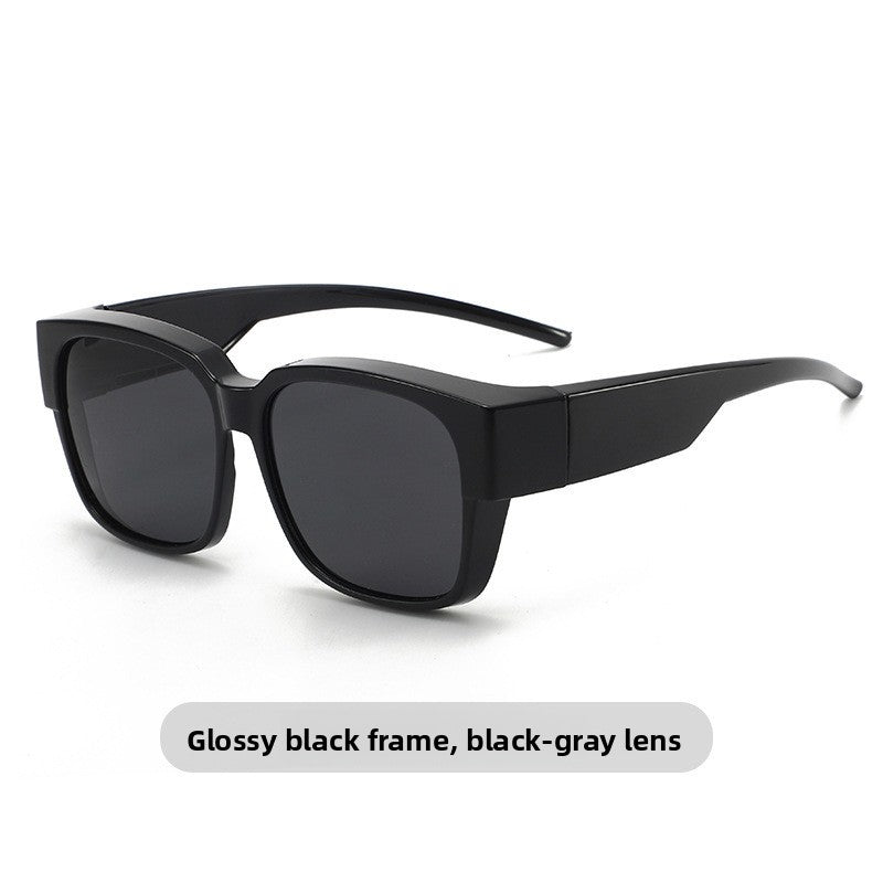 Gafas de sol polarizadas con clip, protección UV