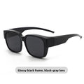 Gafas de sol polarizadas con clip, protección UV