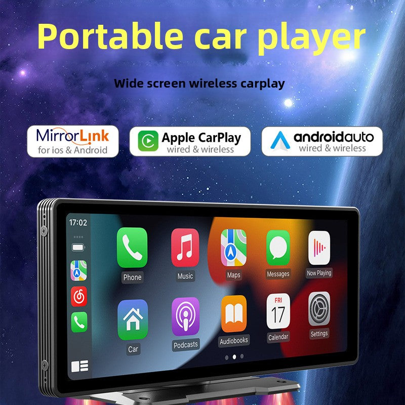 Pantalla Bluetooth portátil para coche de 10,26 pulgadas
