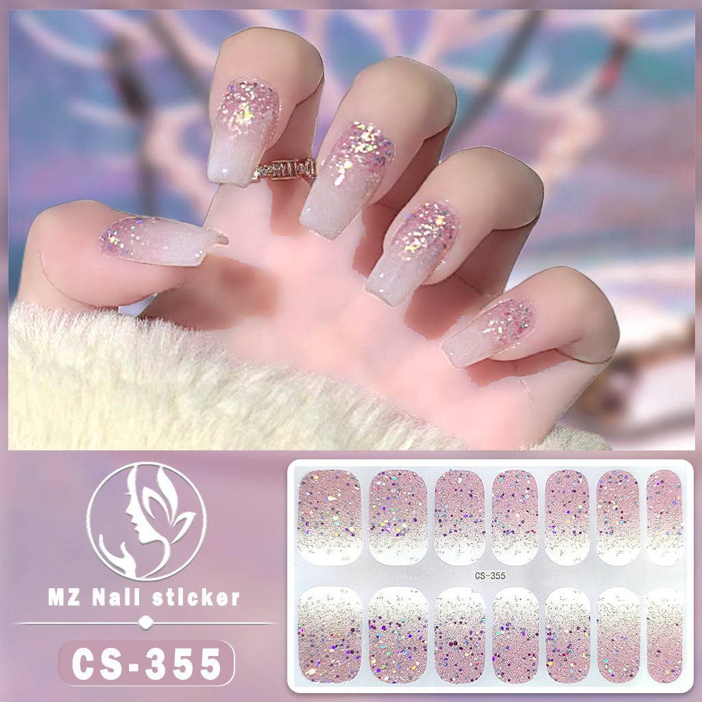 Pegatinas de uñas de gel Calcomanías de manicura impermeables
