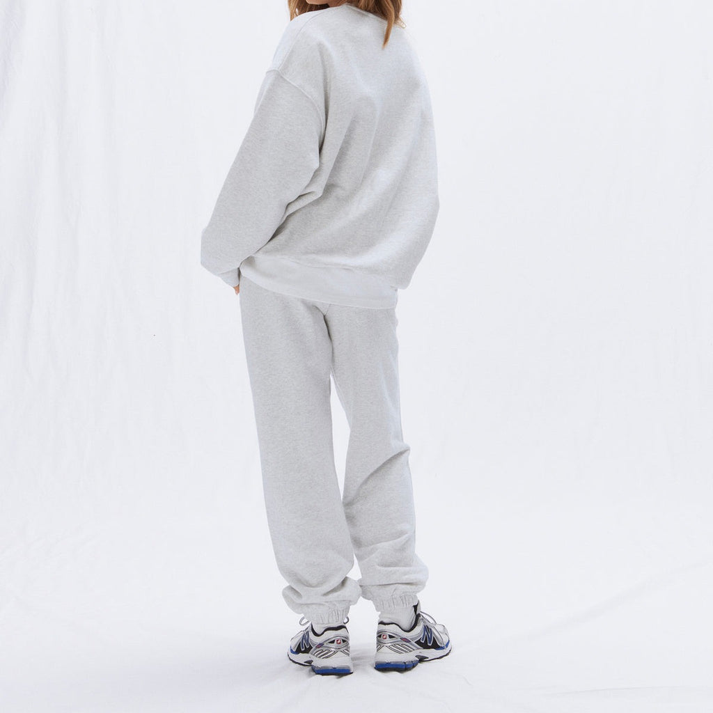 Sudadera casual bordada con letras para mujer
