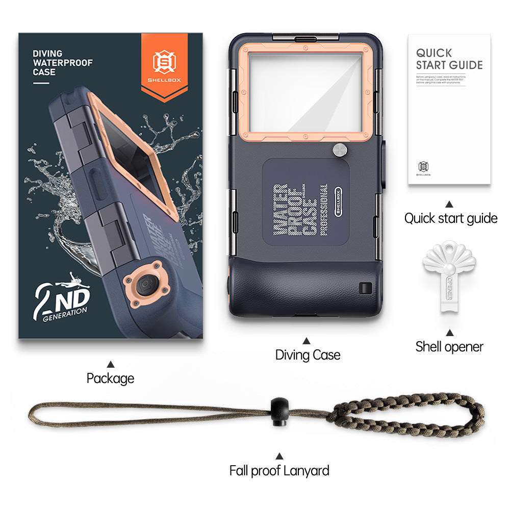 Funda universal impermeable para teléfono para fotografía submarina