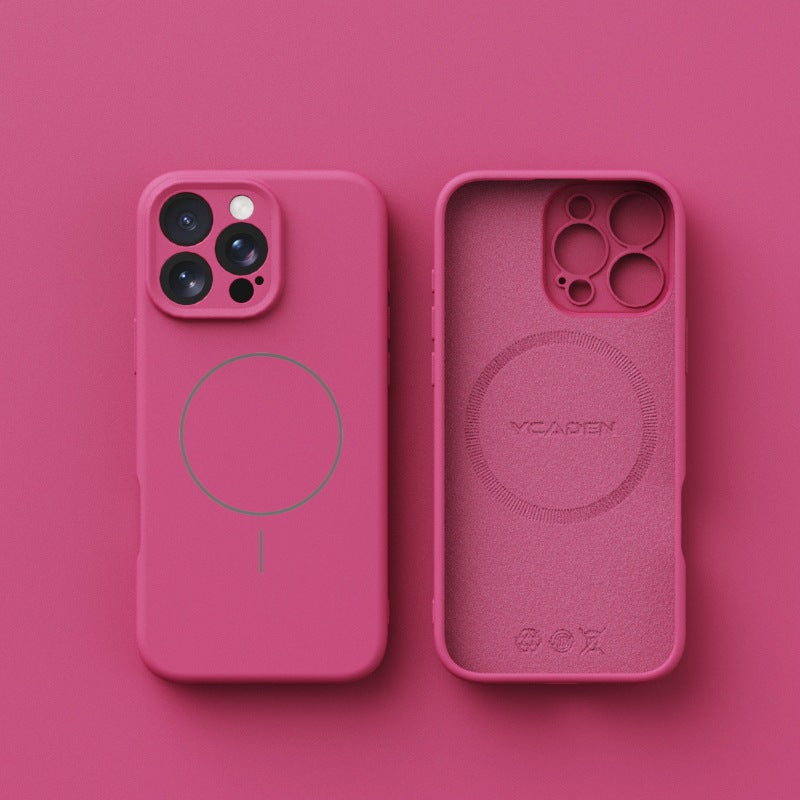 Funda delgada magnética para teléfono líquido para iPhone