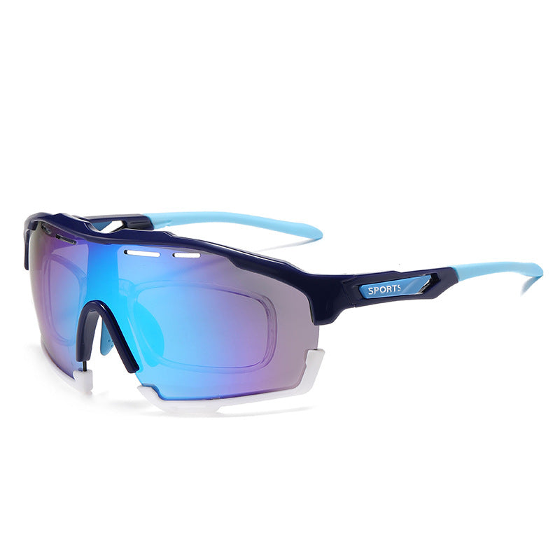Gafas de sol deportivas que cambian de color para ciclismo y carrera