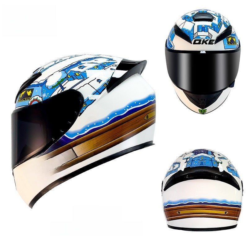 Casco de moto