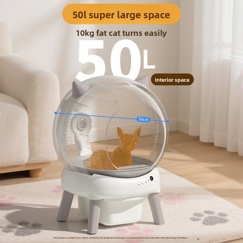 Caja de arena automática para gatos,