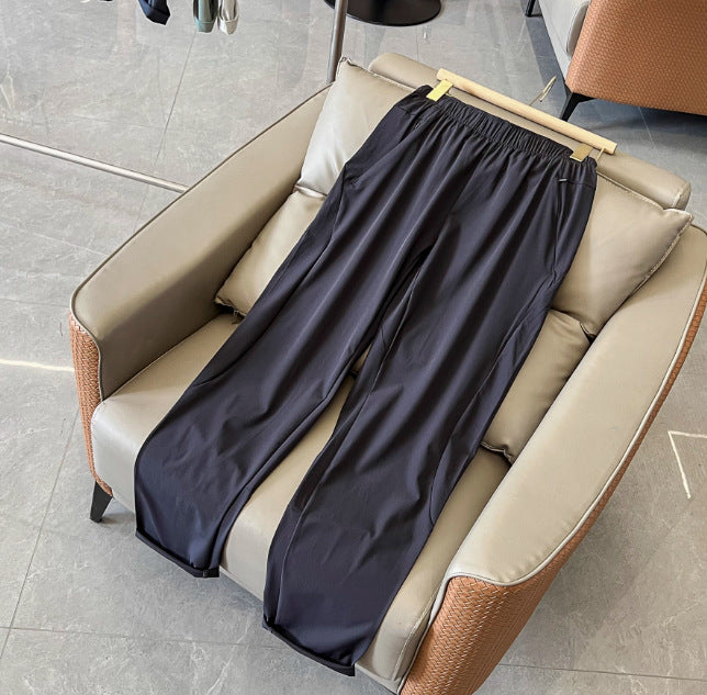 Pantalones casuales elásticos funcionales de sensación de hielo